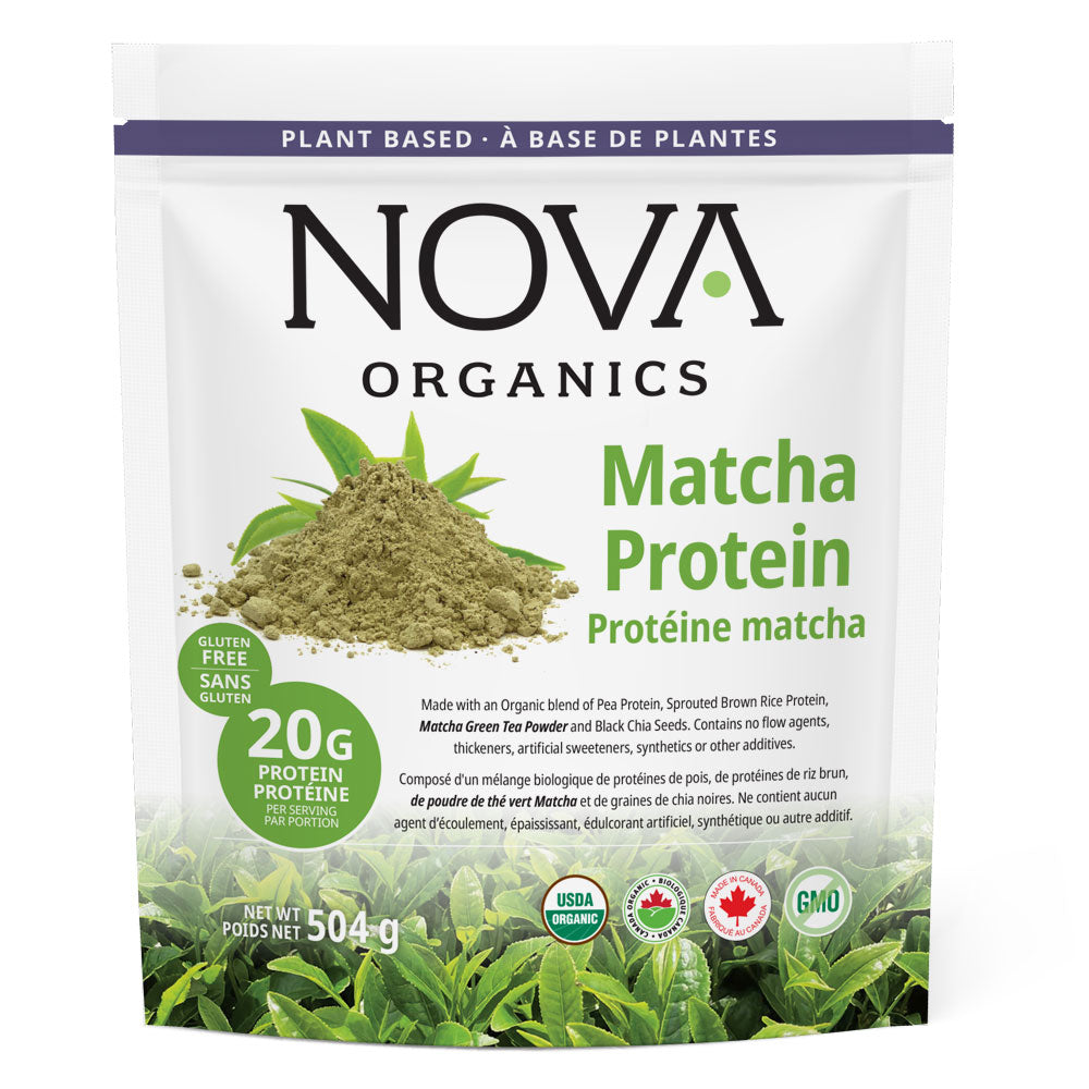 NOVA Organics - Matcha Protein - 504 g