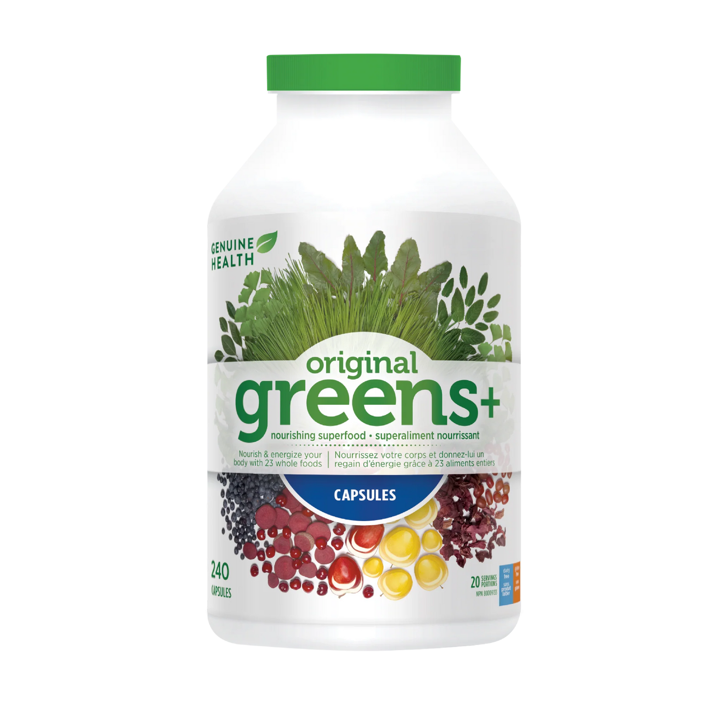 Genuin Health   Genuine Health Greens + Superfood 240 capsules