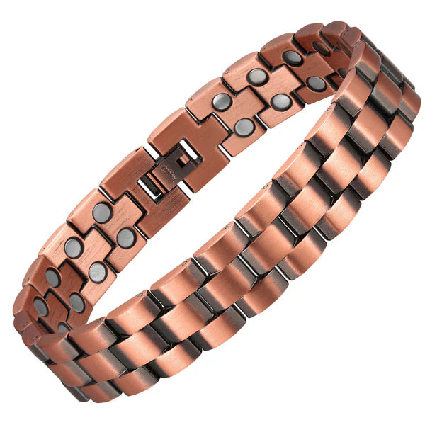 NEWCO    Magnetic Pulsed Energy Therapeutic Copper Bracelet
- Women - Adjustable    15 Magnets