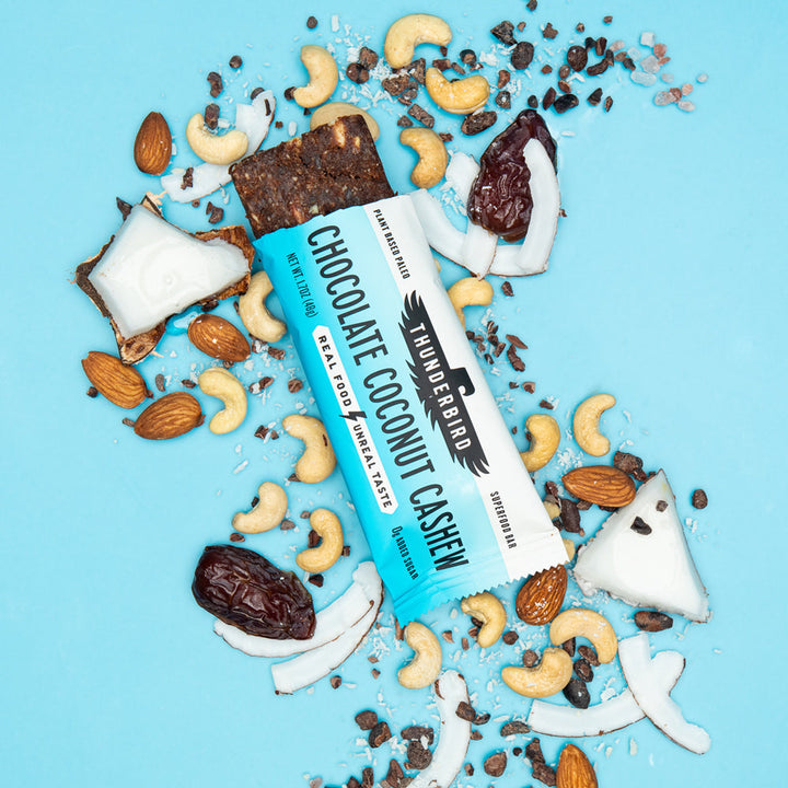 Thunderbird   Chocolate Coconut Cashew 12 x 48g