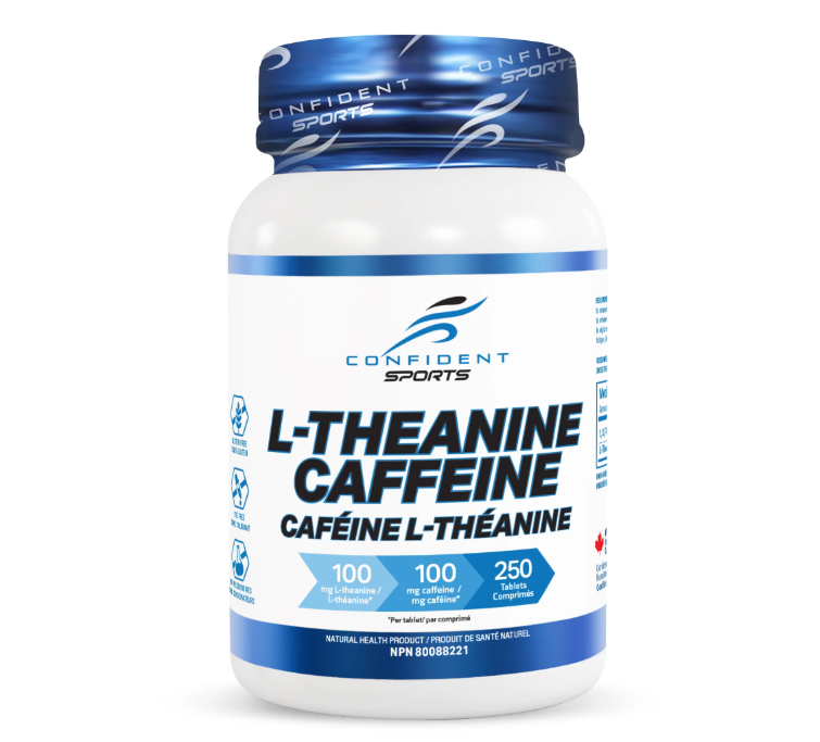 CONFIDENT health - Caffeine/Theanine - 100mg:100mg