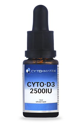 Cyto-Matrix  Cyto-D3 Drops 2500IU - MCT Base - 15 ml