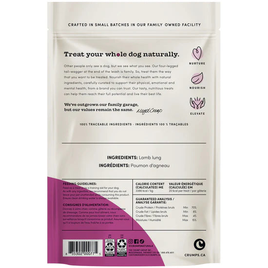 CRUMPS NATURALS      Lamb Chops    110g