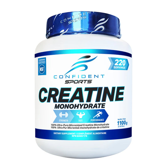 Confident Sports - Creatine Monohydrate - 1100 g