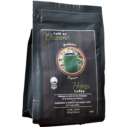 COFFEE WITH HEMP   Organic Coffee & Hemp Grain   300g