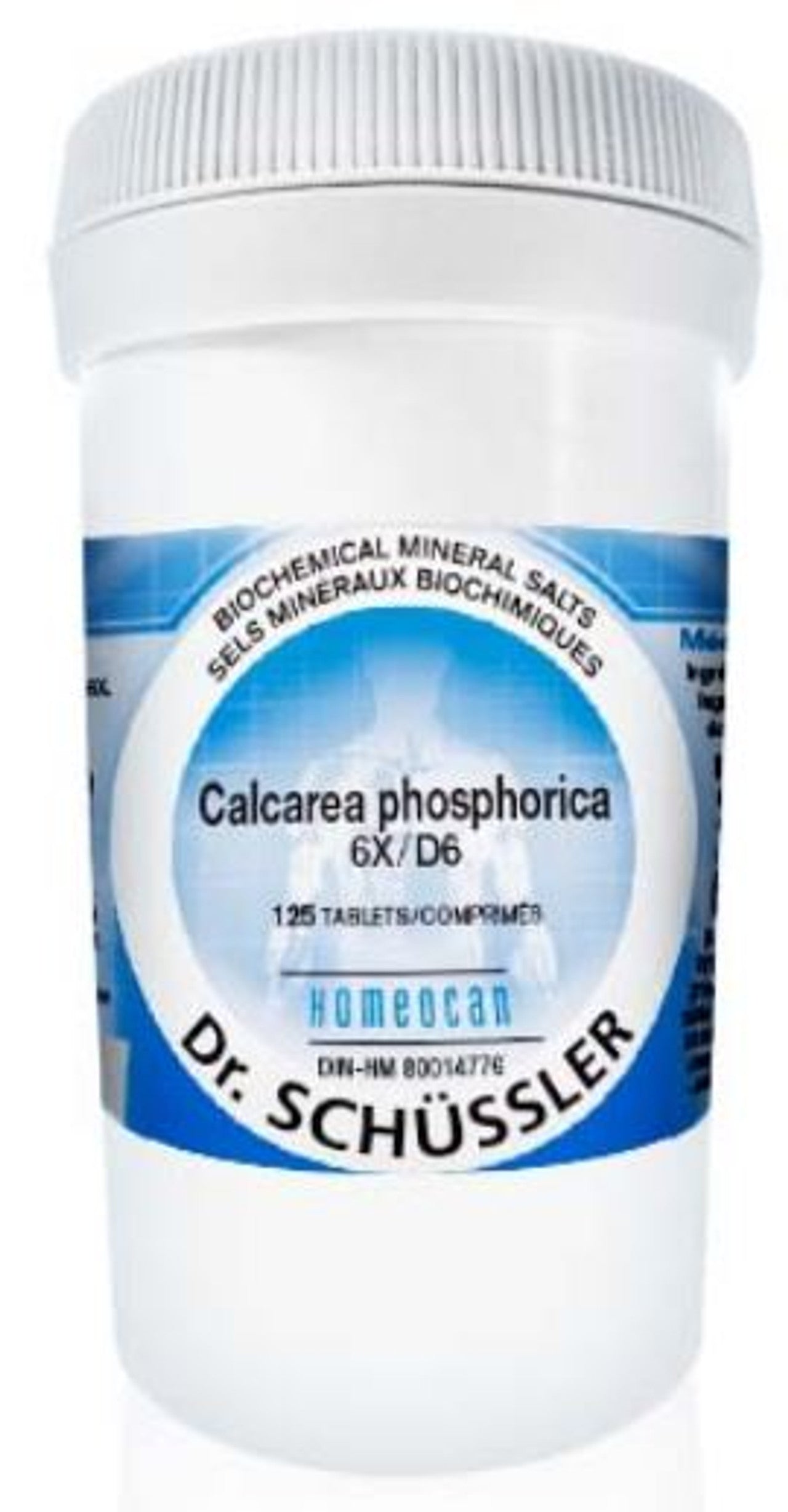 SCHÜSSLER MINERAL TISSUE SALTS    N°2 Calcarea phosphorica    NO.2-125 6X