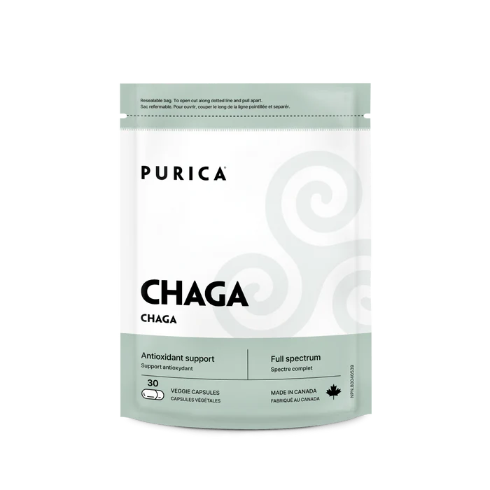 PURICA   NEW Chaga 30 caps