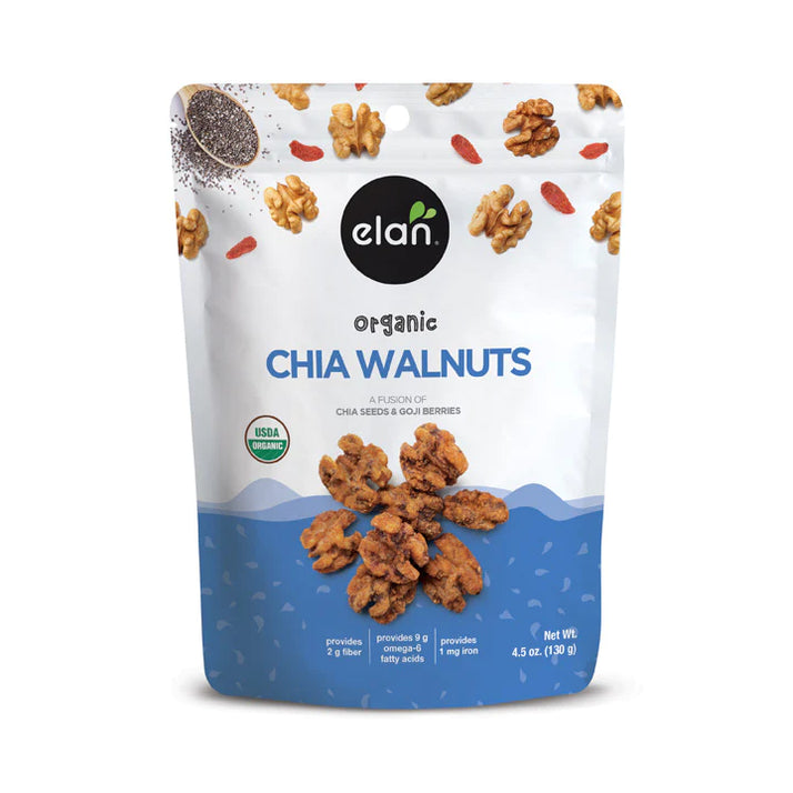 Elan Organics   Chia Walnuts   130 g