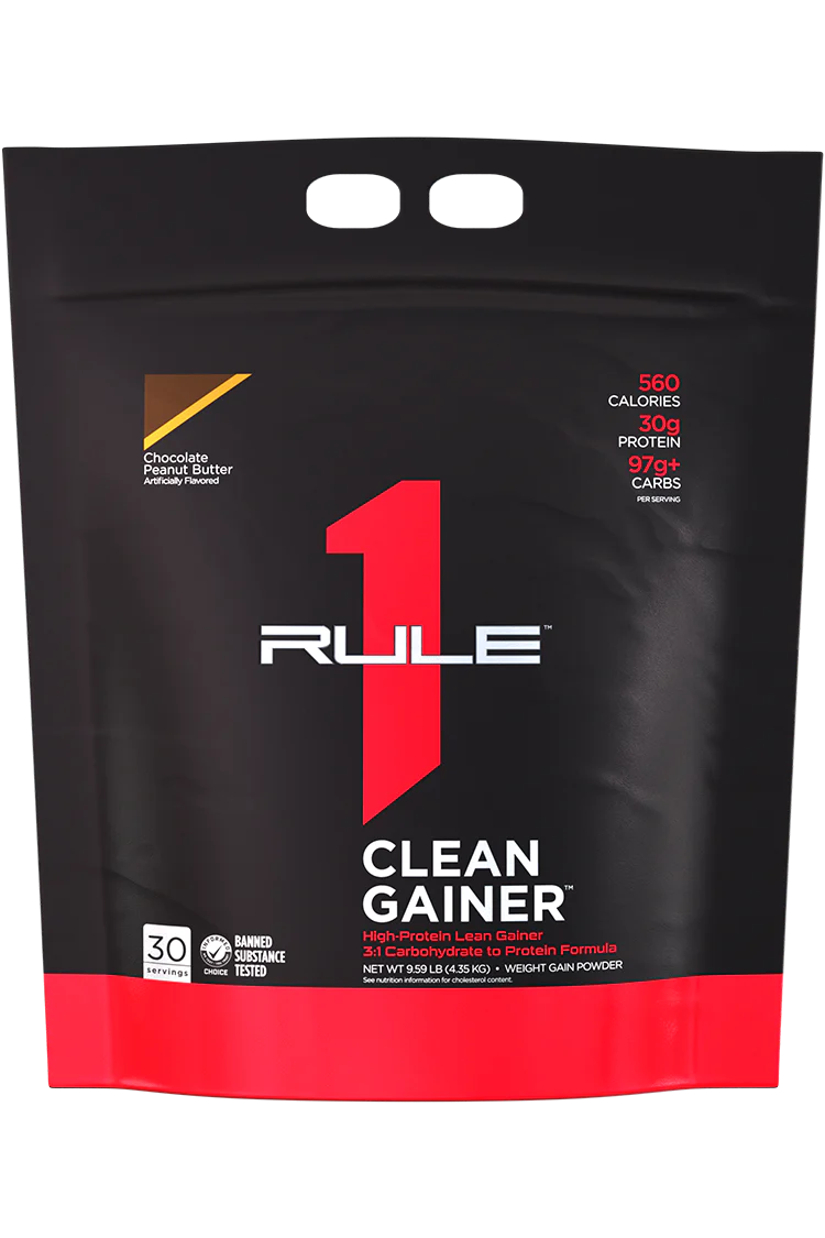 RULE 1   R1 CLEAN GAINER   CHOCOLATE PEANUT BUTTER   30 serv