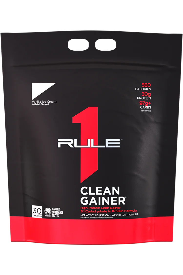 RULE 1   R1 CLEAN GAINER   VANILLA ICE CREAM   30 serv