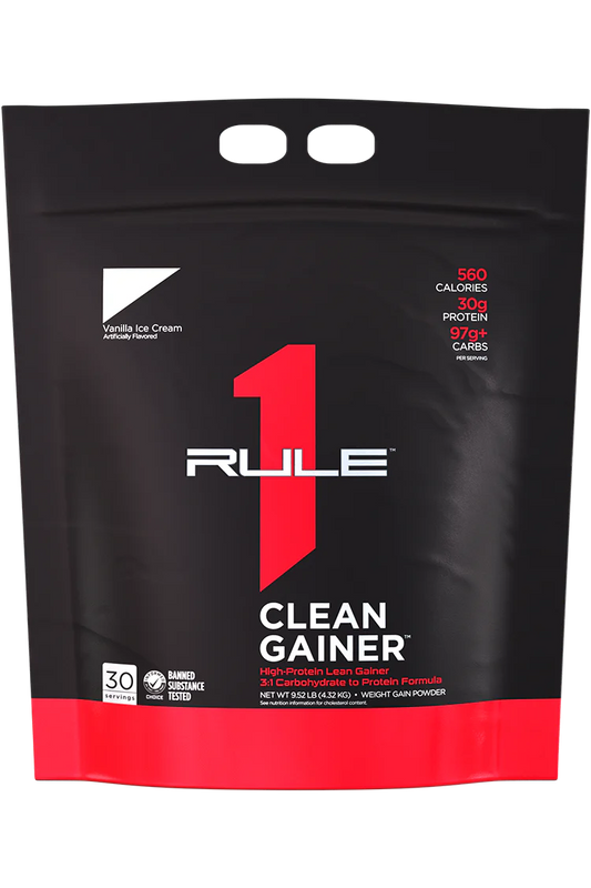 RULE 1   R1 CLEAN GAINER   VANILLA ICE CREAM   30 serv
