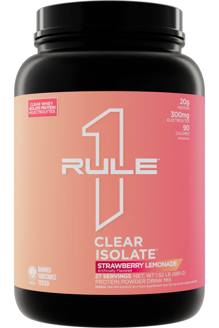 RULE 1   R1 CLEAR ISOLATE   1.52lbs   STRAWBERRY LEMONADE