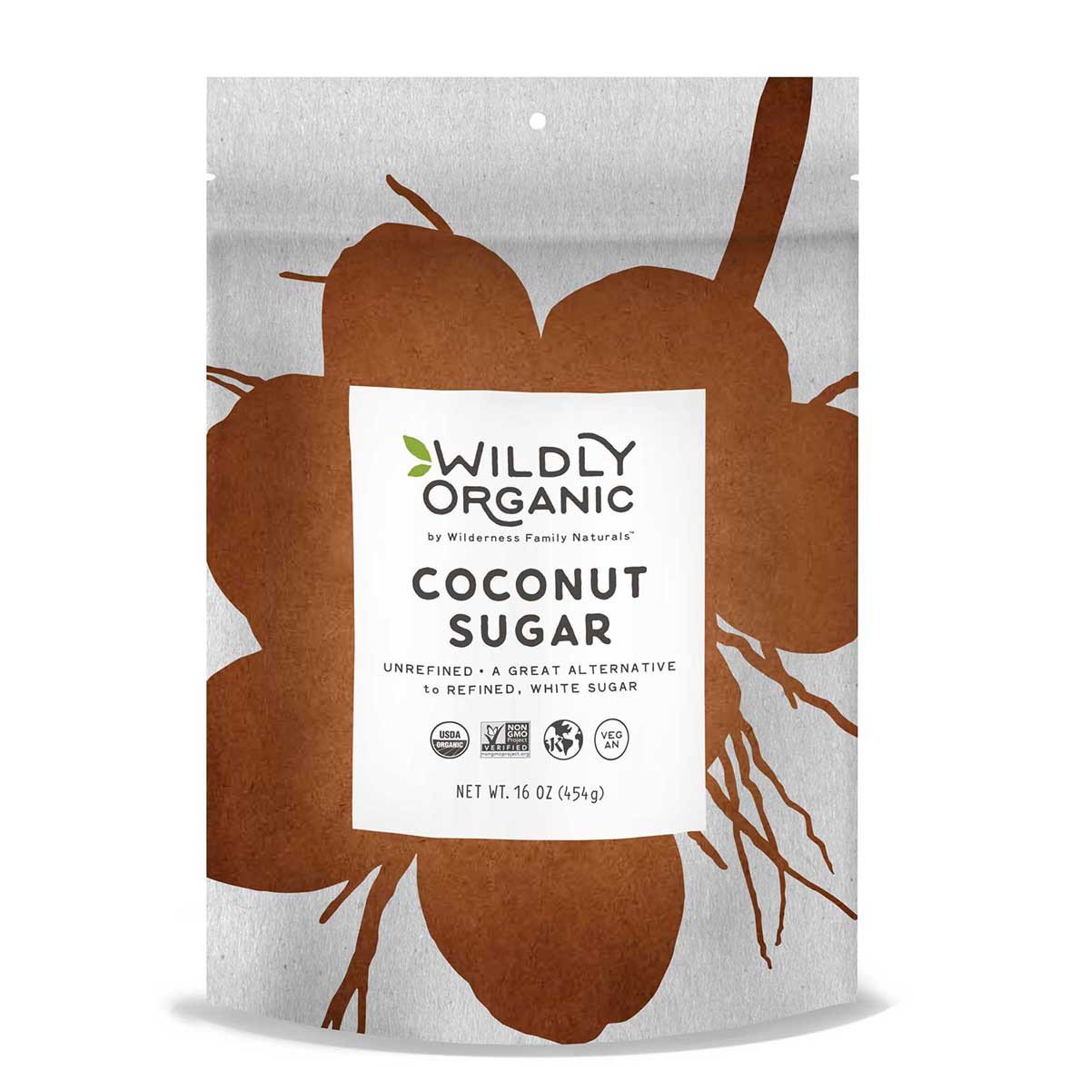 WILDLY ORGANIC   Coconut Sap Sugar, 454g