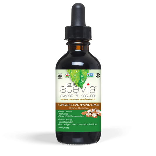 CRAVE STEVIA   Gingerbread Liquid Stevia 30ml