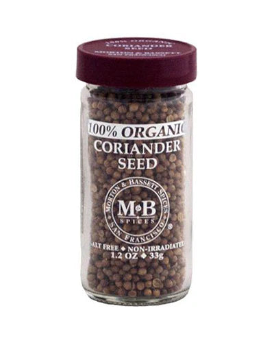 LEFT COAST   MB Organic Whole Coriander Seed   33g