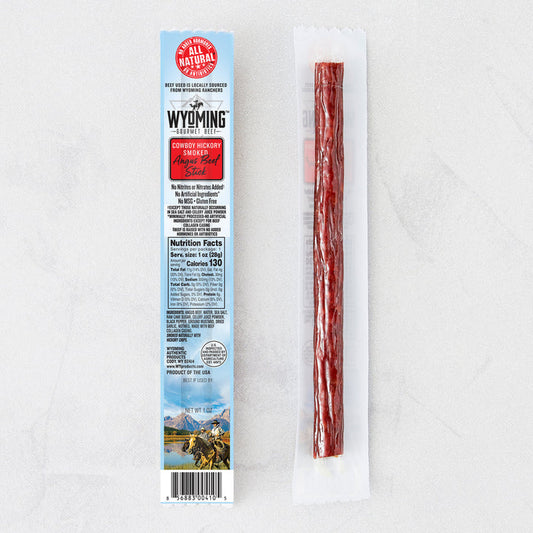 Wyoming Gourmet Beef   Cowboy Premium Beef Stick 28g