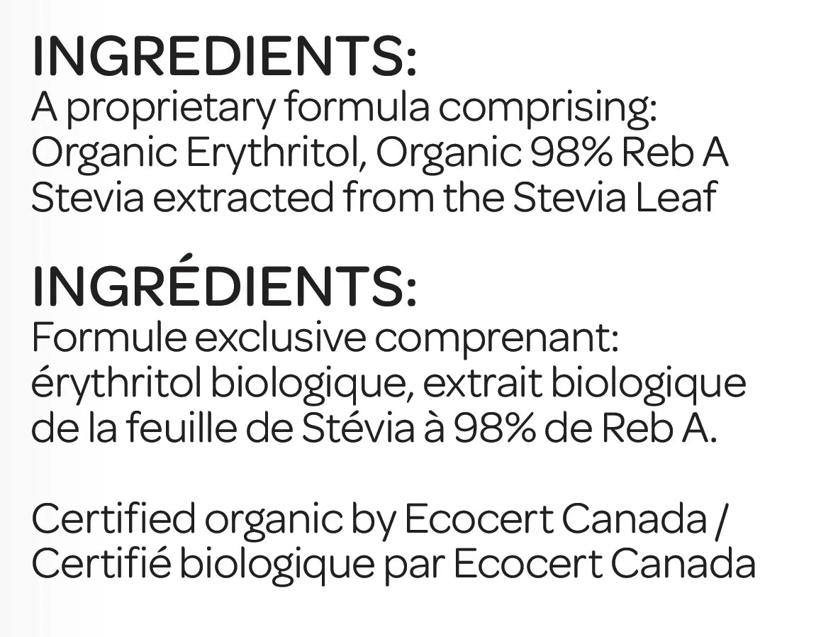 CRAVE STEVIA  White Baking Blend-Organic 380g