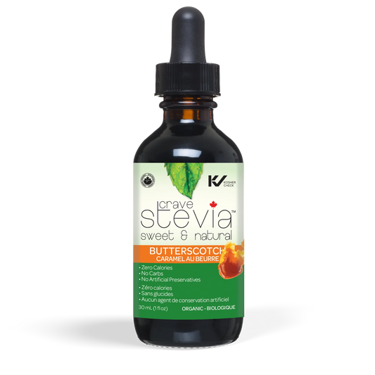 CraveSteviaHolidayFlavoursLiquids-30ml  Butter Rum ORGANIC  30ml