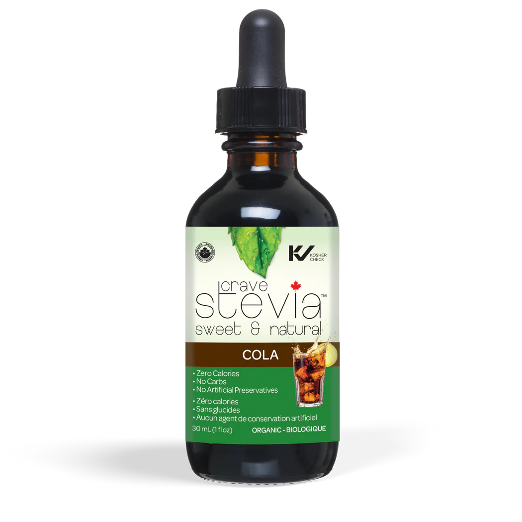 CRAVE STEVIA   Cola Liquid Stevia 30ml