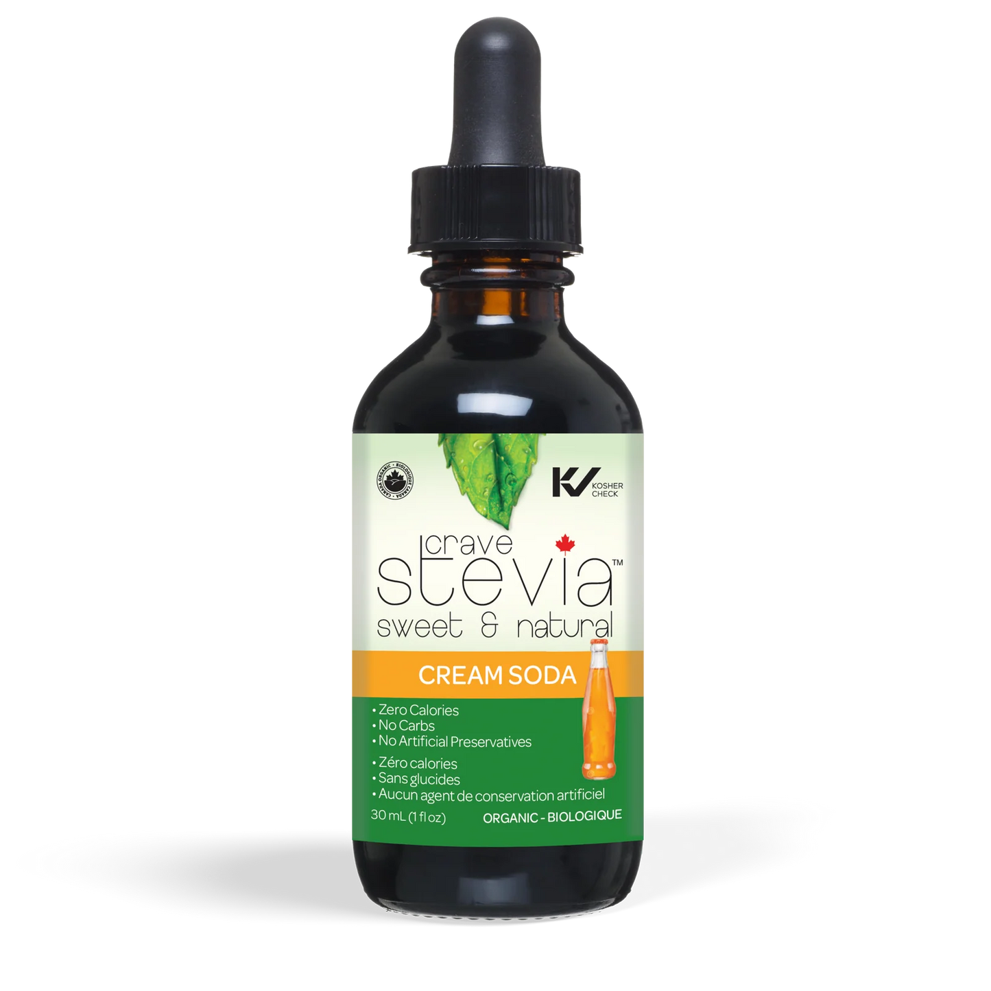 CraveSteviaLiquids-30ml  Cream Soda ORGANIC  30ml