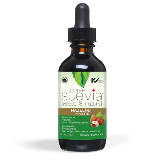 CRAVE STEVIA   Hazelnut Liquid Stevia 30ml