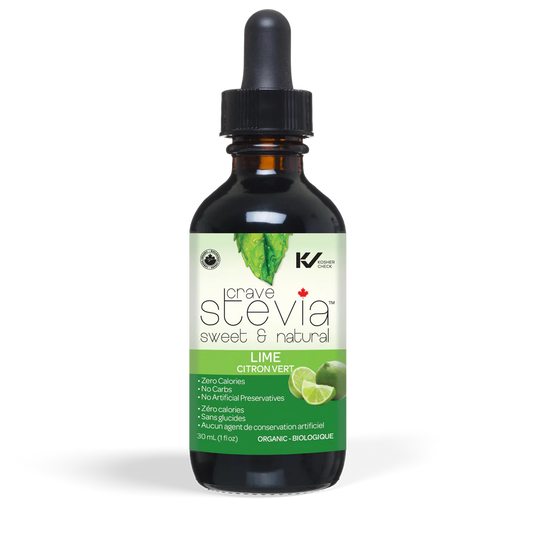 CRAVE STEVIA   Lime Liquid Stevia 30ml