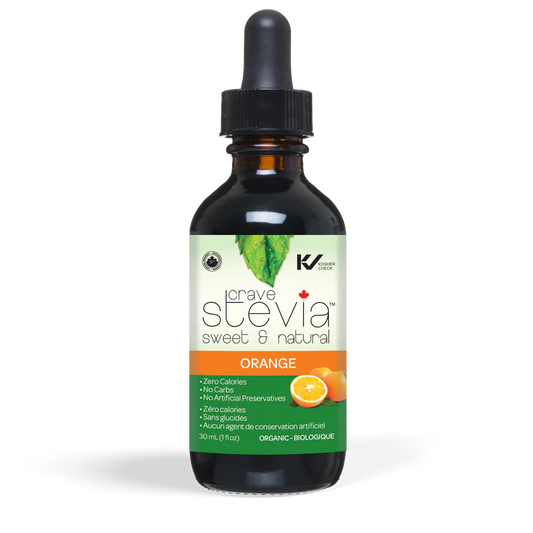 CRAVE STEVIA   Orange Liquid Stevia 30ml