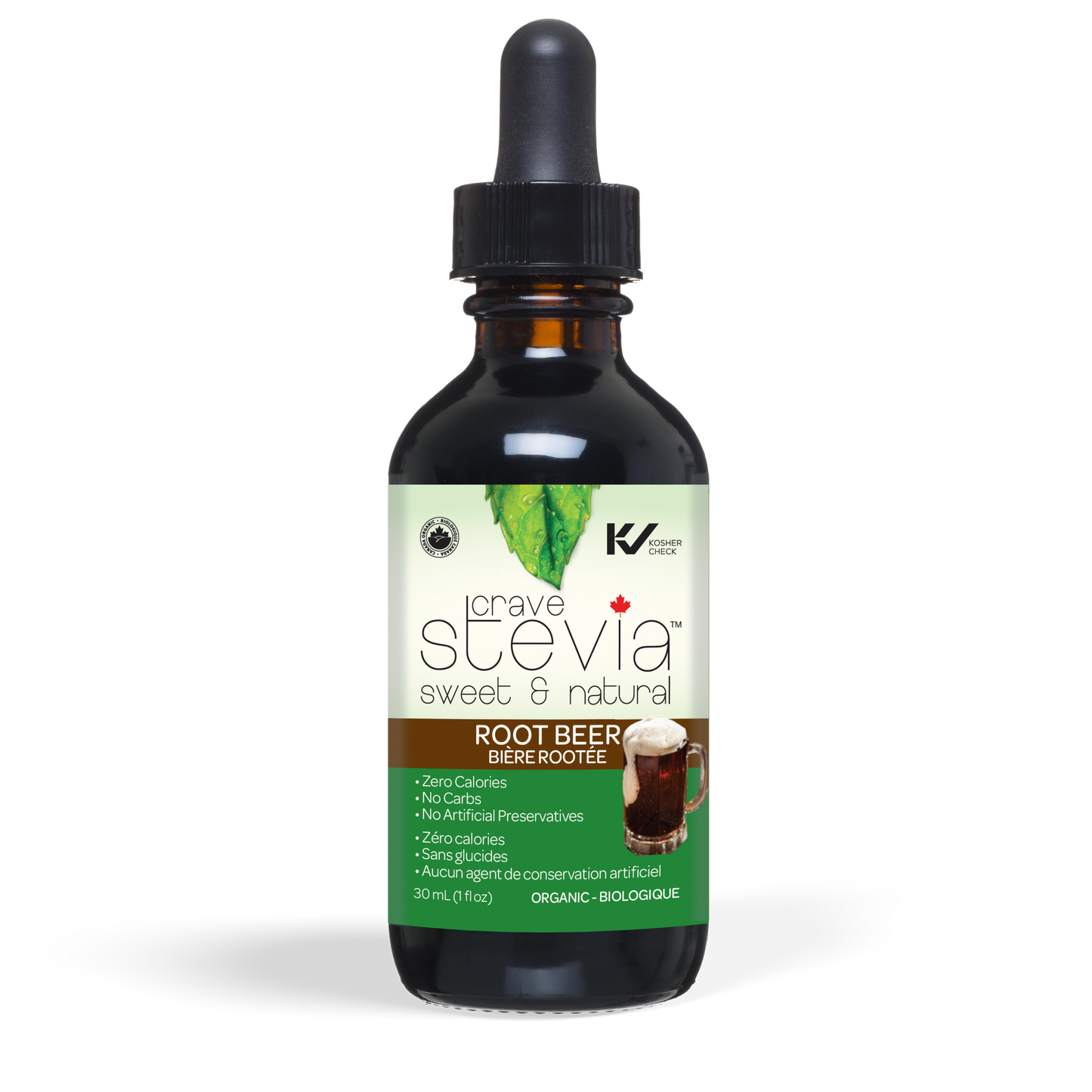 CRAVE STEVIA   Rootbeer Liquid Stevia 50ml