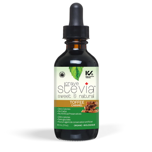 CRAVE STEVIA   Toffee Liquid Stevia 30ml