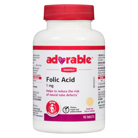 ADORABLE FOLIC ACID 1MG TB 90 TABLET