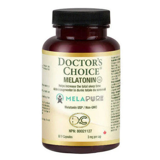 DR. CHOICE   Melatonin 3mg, 60vcaps