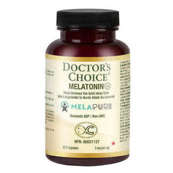 DR. CHOICE   Melatonin 3mg  60vcaps