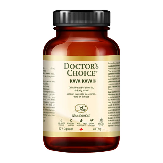 DR. CHOICE   KAVA KAVA 400mg, 60vcaps