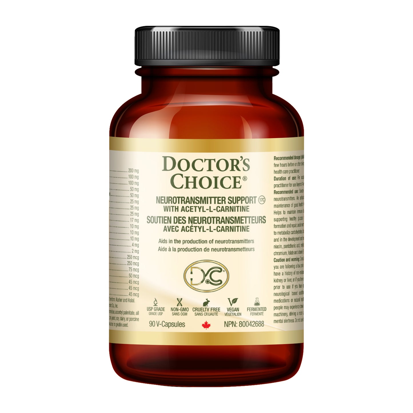 DR. CHOICE   Neurotransmittr Support  90vcap