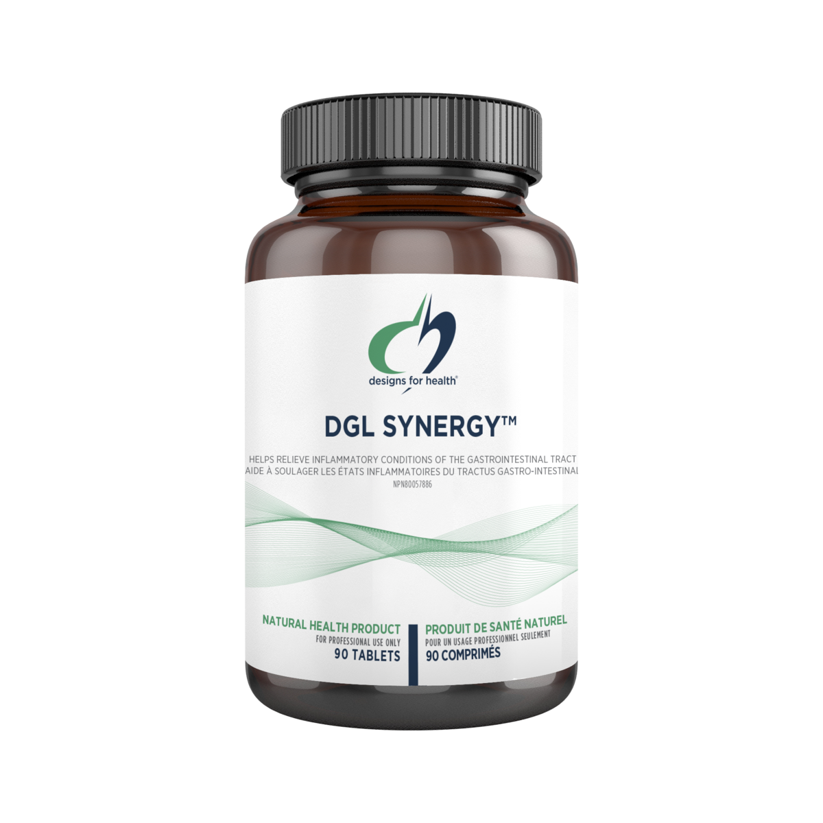 Designs For Health   DGL Synergy™   90Chewable Tablet