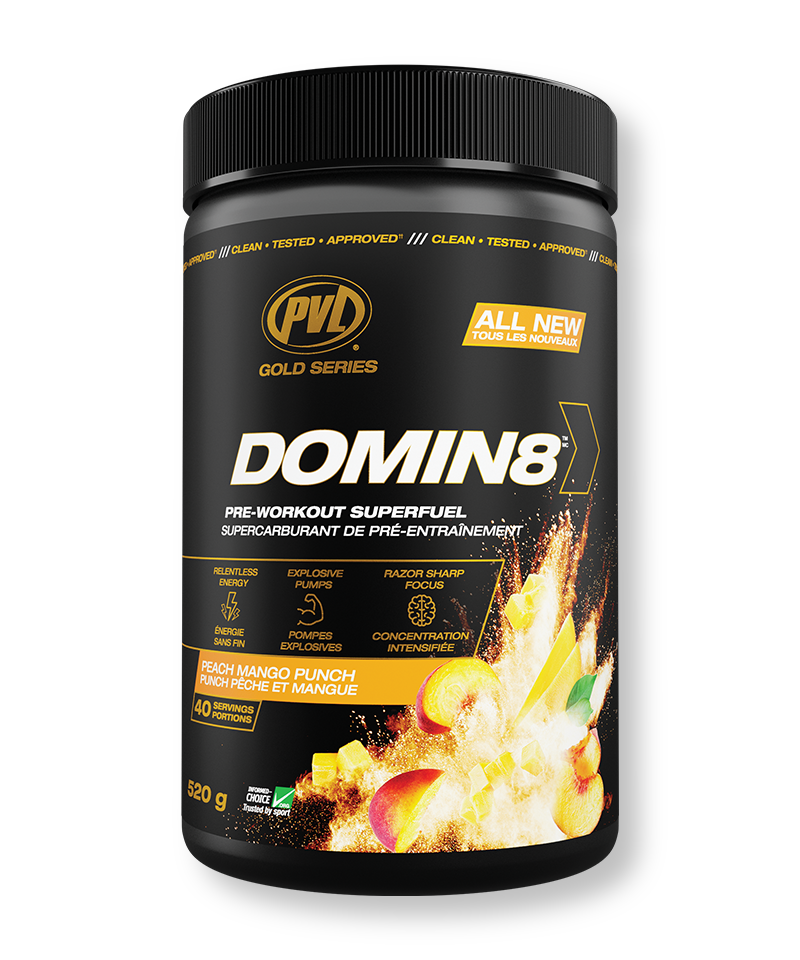 PVL  DOMIN8  Peach Mango Punch  520 g