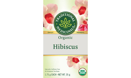 Traditional Medicinals   Herbal Teas   Hibiscus16CT