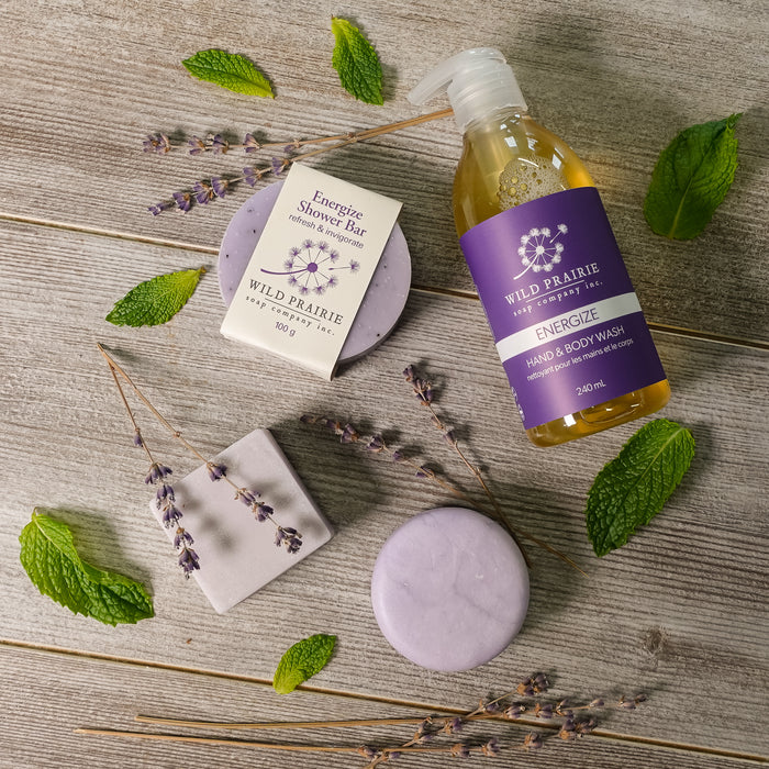 Wild Prairie Soap-Energize Hand & Body Wash 240 ml