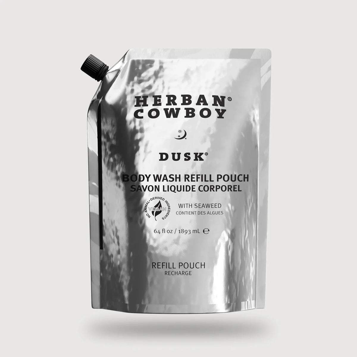 Herban Cowboy - Body Wash Dusk Refill Pouch - 1893ml
