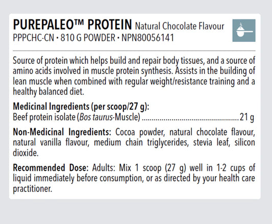 Design for health   PurePaleo™ Protein Chocolate   810g Powder