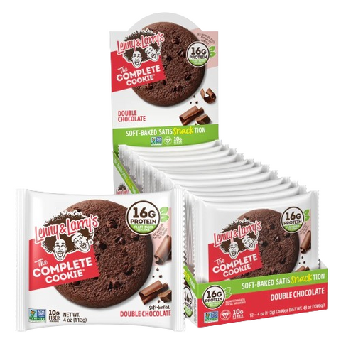 Bucked Up   Double Chocolate Complete Cookie, 12ct