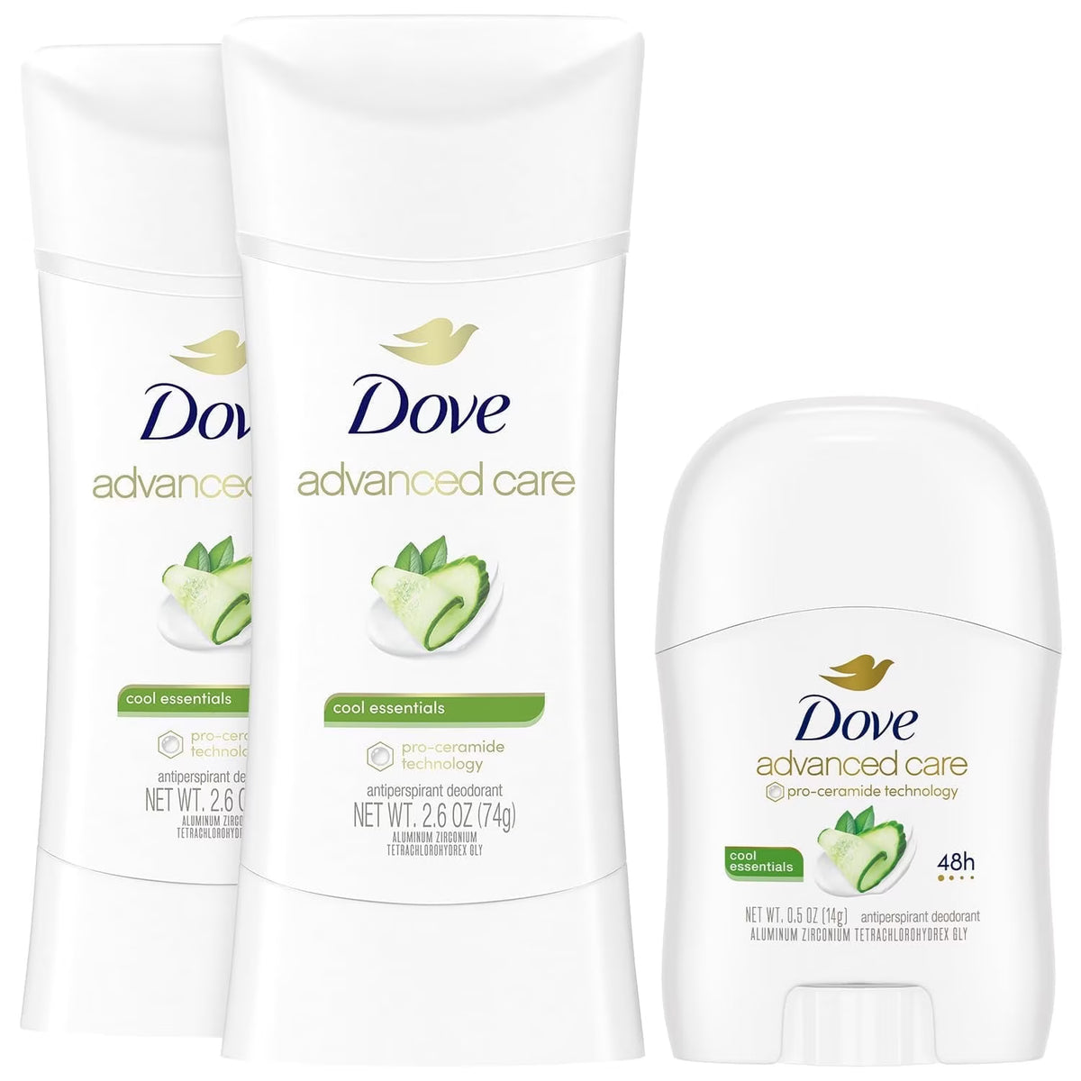 DOVE DEODORANT MIXED GIFT PK 3PC pack of 6