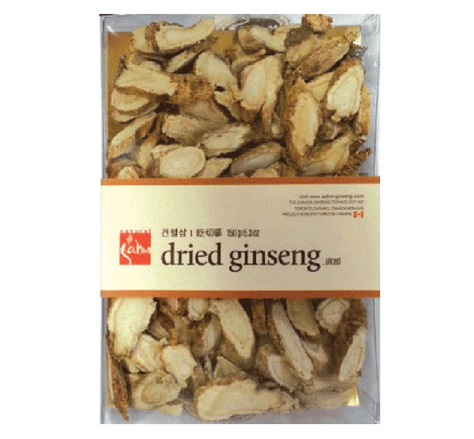 SAHM's Canadian Ginseng    Dried Ginseng - Sliced 150g*