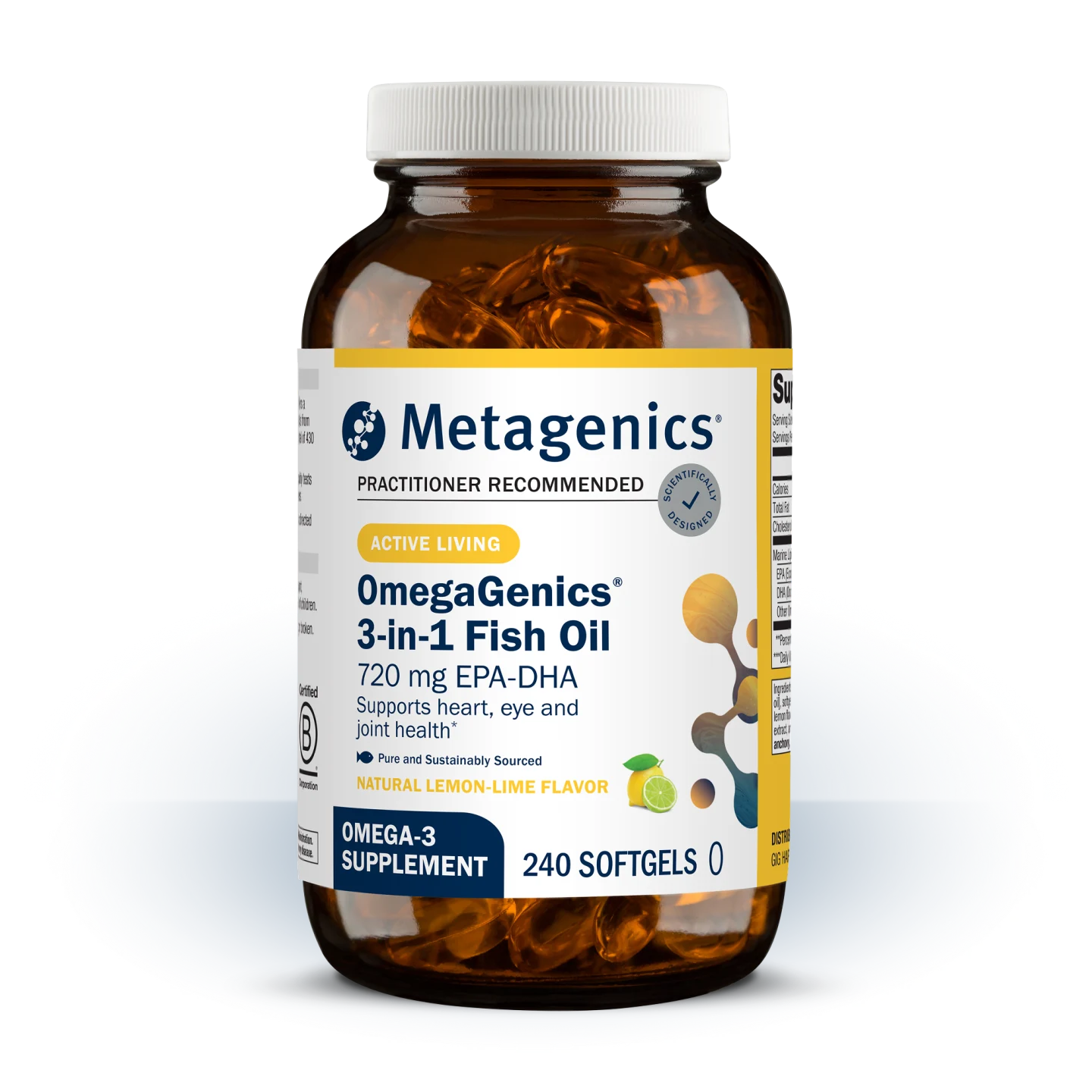 Metagenics OmegaGenics Fish Oil EPA-DHA 720 mg    240Capsules
