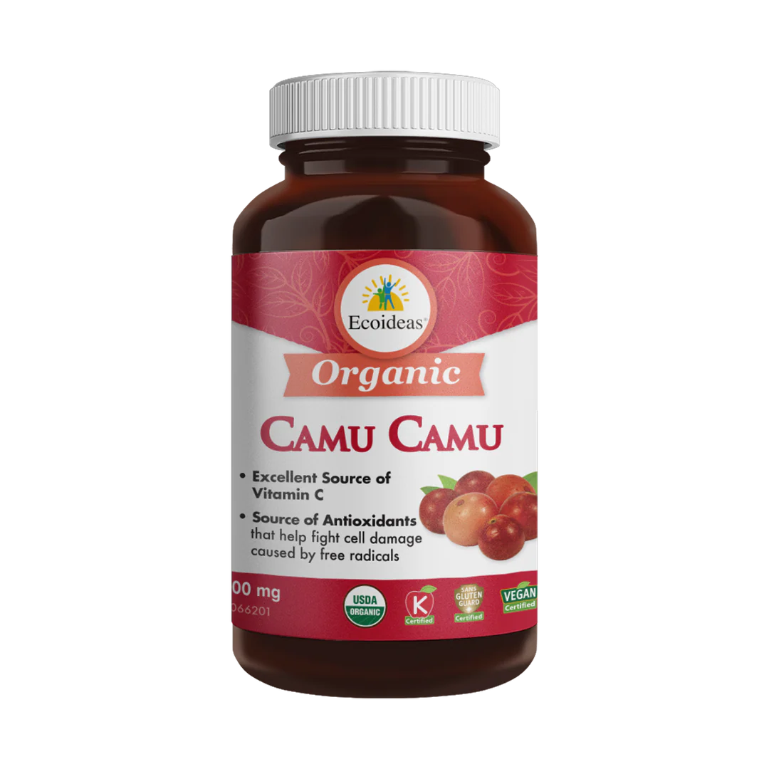 Ecoideas _Organic Camu Camu Capsules_120CP