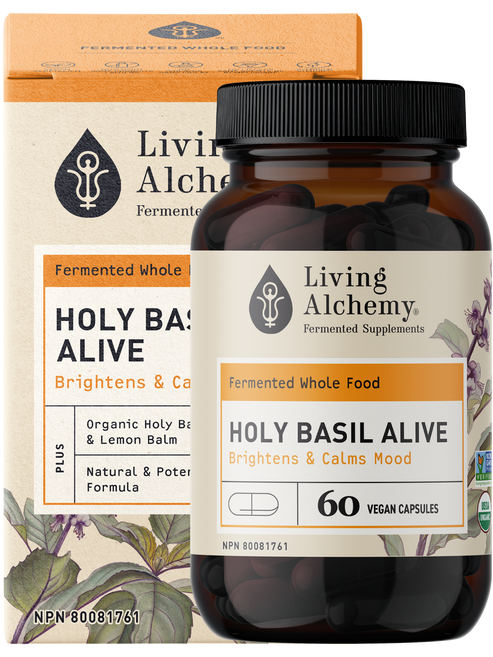 Living Alchemy Holy Basil Alive 60caps