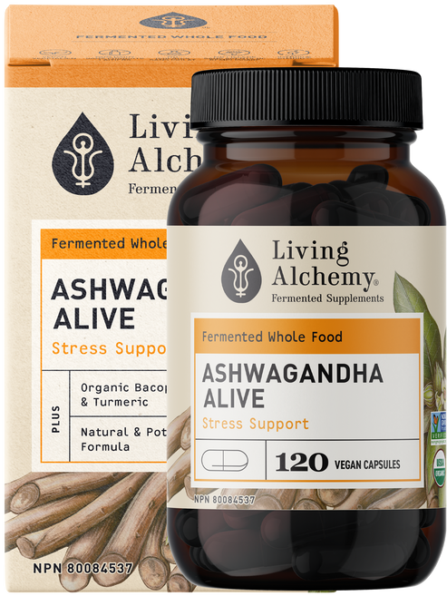 Living Alchemy - Ashwagandha Alive, 120 VCAPS