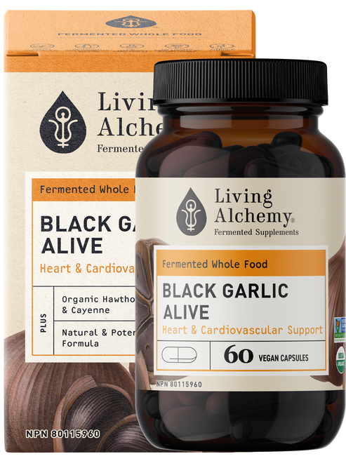 Living Alchemy Black Garlic Alive 60caps