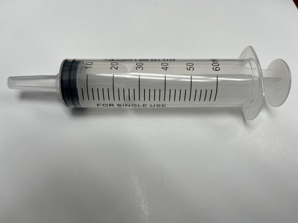 Omega Alpha   Disposable Syringes with Catheter Tip   12 / Pack (60 mL)