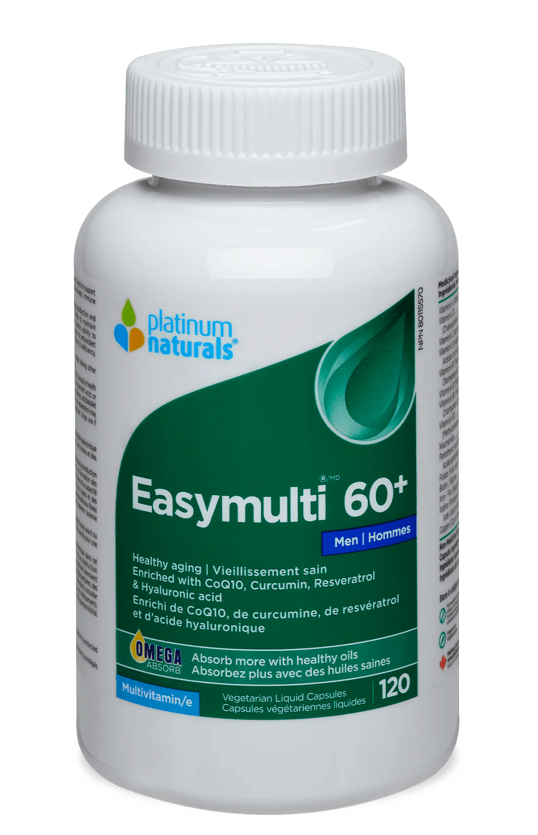 Platinum Naturals-Easymulti® 60+ for Men